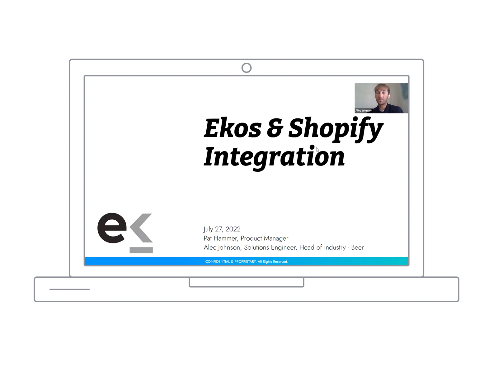image of ekos & shopify integration webinar